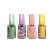 Kit Marca Texto Esmalte Pastel 4 Cores Kit