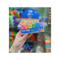Kit Marca Texto Fun Mini 6 Cores Cis