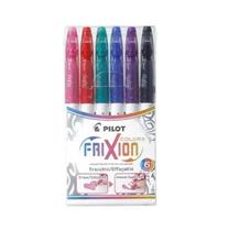 Kit marca texto Pilot frixion colors com 6 cores