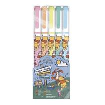 Kit Marca Texto Pooh Pastel 94150 5 Cores - Leo&Leo Kit Marca Texto Pooh Pastel 94150 5 Cores - Leo&Leo