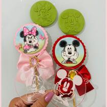 Kit Marcador de Acrilico Mickey e Minnie