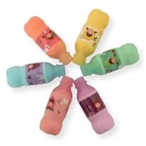 Kit Marcador de Texto em Formato de Garrafinhas Refri (6 Peças) Kit Marcador de Texto em Formato de Garrafinhas Refri (6 Peças)