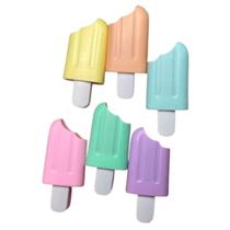 Kit Marcador de Texto em Formato de Picolé (6 Peças)