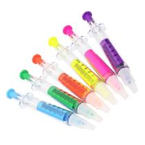 Kit Marcador de Texto em Formato de Seringa (6 Peças)