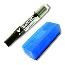 Kit Marcador Quadro Branco Recarregável + Apagador de Quadro Branco PILOT