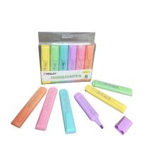 Kit Marcadores de Texto 6 Cores