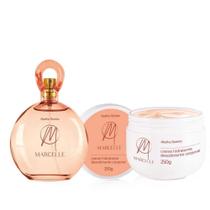 Kit Marcelle Perfume E Hidratante Corporal Acetinado Floral Feminino
