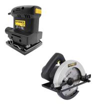 Kit Marceneiro Completo Lixadeira Orbital + Serra Circular Kit Marceneiro Completo Lixadeira Orbital + Serra Circular