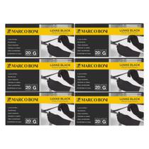 Kit marco boni 6 caixas de luva g preta com 20 unidades cada Kit marco boni 6 caixas de luva g preta com 20 unidades cada