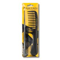 Kit Marco Boni Conjunto com 2 Pentes Gioconta Dente Espaçados Dentes Finos Preto 2238 Kit Marco Boni Conjunto com 2 Pentes Gioconta Dente Espaçados Dentes Finos Preto 2238
