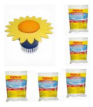 Kit Margarida Com 5 Tabletes Para Limpeza De Piscinas