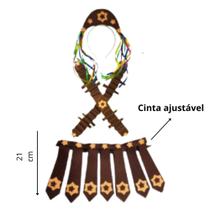 Kit Maria Bonita com saia kit nordestina cangaceira mulher do lampião cosplay Kit Maria Bonita com saia kit nordestina cangaceira mulher do lampião cosplay