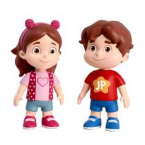 Kit Maria Clara e JP Mini 12cm YouTubers Articulados Original