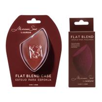 Kit Mariana Saad Esponja Flat Blend+Case Estojo para Esponja