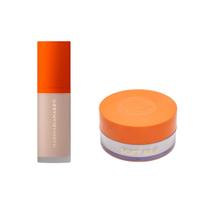 Kit Marimaria Base Matte Velvetskin Begeclaro1+Póvanillapuff