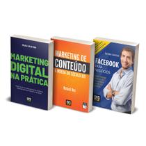 Kit Marketing Digital com 3 livros