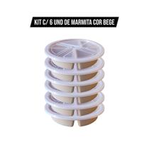 Kit Marmita Conservadora de Alimentos 4 Divisórias Térmica, Reutilizável Cores Branca, Preta, Bege e Rosé Kit Marmita Conservadora de Alimentos 4 Divisórias Térmica, Reutilizável Cores Branca, Preta, Bege e Rosé