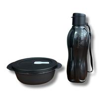 Kit Marmita + Garrafa 500ml Tapuer - Tupperware Original