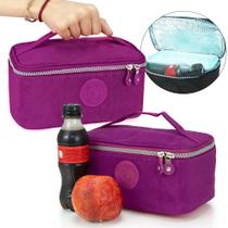 Kit Marmiteira Bolsa Termica Mao Compacta Espaçosa Trabalho