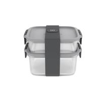 Kit Marmiteira Lunch Box Electrolux Plástico Cinza Resistente a Temperatura Kit Marmiteira Lunch Box Electrolux Plástico Cinza Resistente a Temperatura