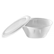 Kit Marmitex De Isopor BM-100 500ml C/ Tampa 100 Unidades