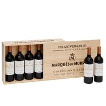 Kit Marques de Murrieta Reserva Colección Histórica 170 Aniversario 2012 A 2017 (6x 750 Ml)