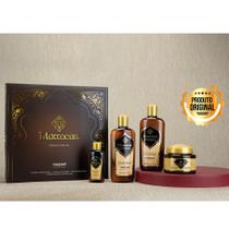 Kit MARROCAN Shampoo, Mascara e Oléo Edição especial Nutrição Intensa