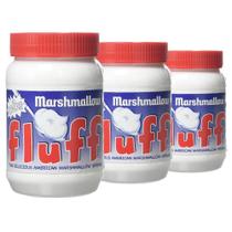 Kit Marshmallow De Colher Fluff, 3 Potes