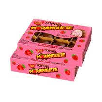 Kit Marshmallow TopBel Moranguete com 12 Unidades- 2 unidades 216g Kit Marshmallow TopBel Moranguete com 12 Unidades- 2 unidades 216g