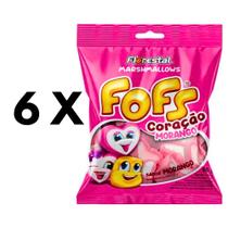 Kit Marshmallows Fofs FLORESTAL - 6un De 50g cada