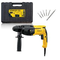 Kit Martelete 800W 2,4KG 26mm +6 Brocas SDS Plus Stanley