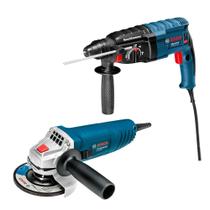 Kit Martelete GBH 2-24D + Esmerilhadeira GWS 850 220V Bosch Kit Martelete GBH 2-24D + Esmerilhadeira GWS 850 220V Bosch