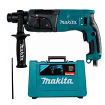 Kit Martelete Makita HR2470 + Acessórios Brocas E Talhadeiras