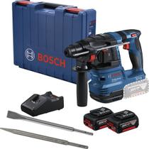 Kit Martelete Perfurador Sem Fio Bosch 18v Gbh 185 Li 2 Bat