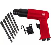 Kit Martelete Rebarbador Pneumático Com 9 Peças