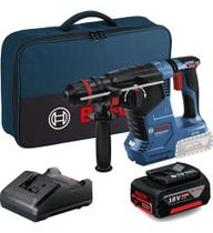 Kit Martelete Rompedor Bosch Gbh 187 Li 18v Brushless Bateria 4a