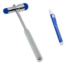 Kit Martelo De Reflexo Buck + Lanterna Clínica Led Kit Martelo De Reflexo Buck + Lanterna Clínica Led