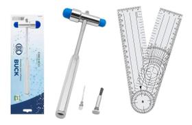 Kit Martelo Neuro Buck E Goniômetro para Estudante - BIC