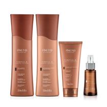 Kit Marula Amend Expertise Shampoo Condicionador Leave-in e Óleo