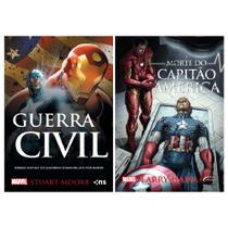 Kit Marvel - Guerra Civil + A Morte do Capitão América (Slim Editions)