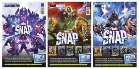 Kit - Marvel Snap - 3 Pôsteres Gigantes