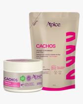 Kit Máscara 300g e Refil Ativador Cachos Apice