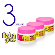 KIT Máscara Baba Gloss 300g 3 Unds