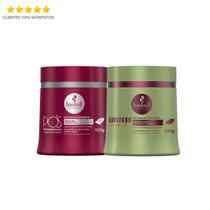 Kit Máscara Bananeira + Máscara Pós Progressiva 500g Haskell Kit Máscara Bananeira + Máscara Pós Progressiva 500g Haskell