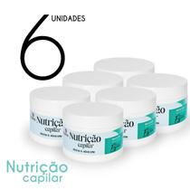 KIT Máscara Begonia Nutrição Capilar 300g 6 Unds