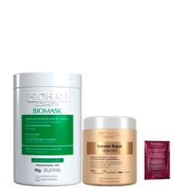 Kit Máscara Biomask Hidratação e Extreme Nutrição Prohall