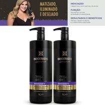 Kit Máscara Capilar Matizante Violeta Bio Extratus 1kg