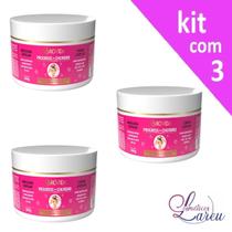 "Kit Máscara Capilar Pote 300 gr Progress no Chuveiro (3 unidades) - Arovida