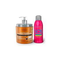 Kit Mascara Cauter Restore e SOS Reconstrutor Forever Liss