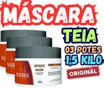 kit Mascara de hidratação efeito Teia 500 g Natural Hair-v